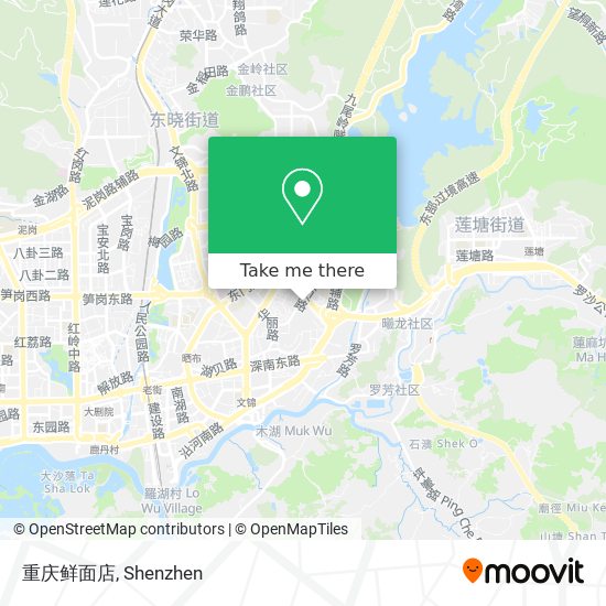 重庆鲜面店 map