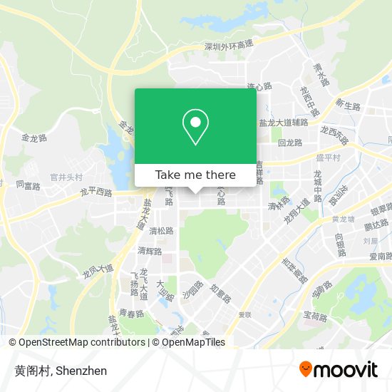 黄阁村 map