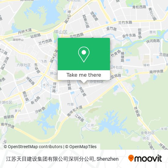 江苏天目建设集团有限公司深圳分公司 map