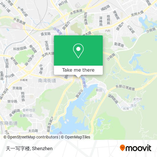天一写字楼 map