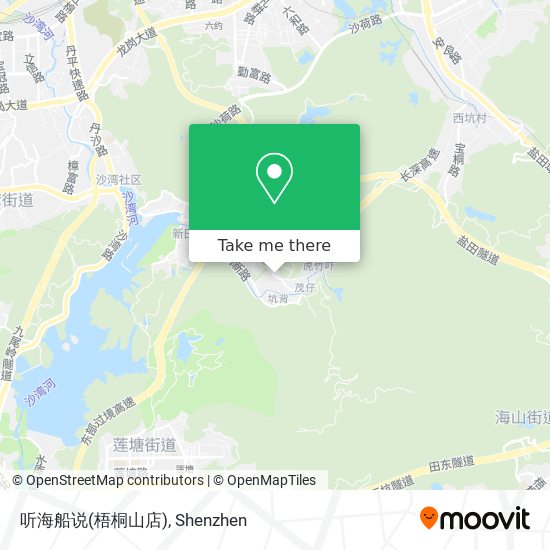 听海船说(梧桐山店) map