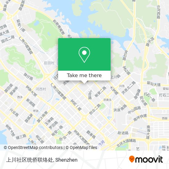 上川社区统侨联络处 map
