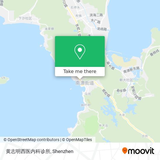 黄志明西医内科诊所 map