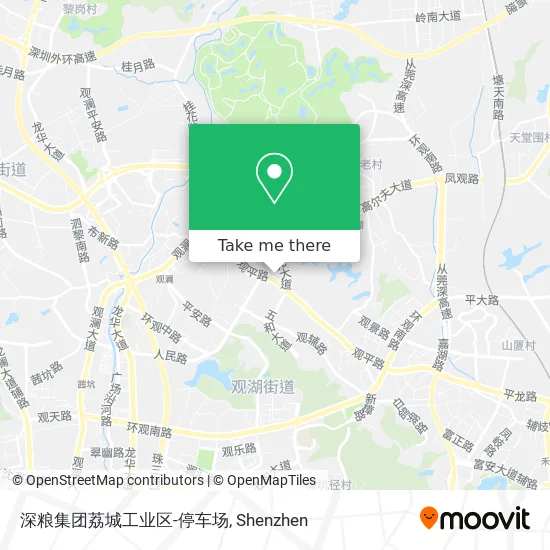 深粮集团荔城工业区-停车场 map