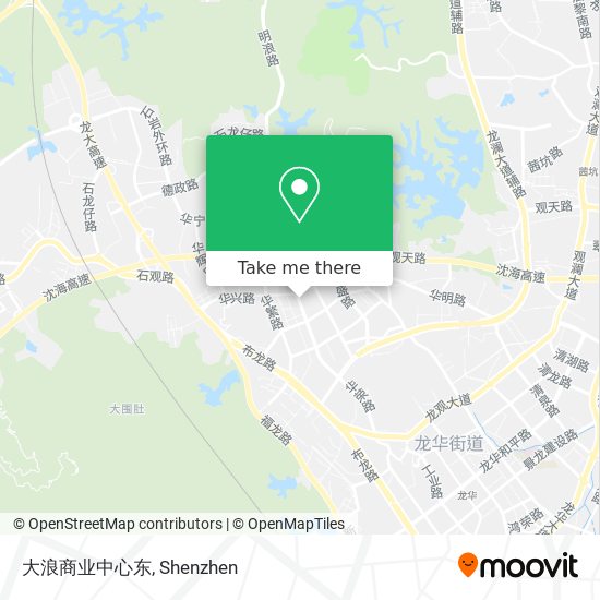 大浪商业中心东 map