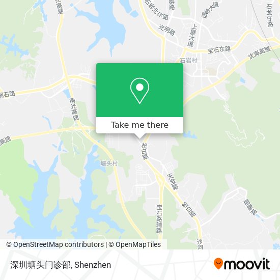 深圳塘头门诊部 map