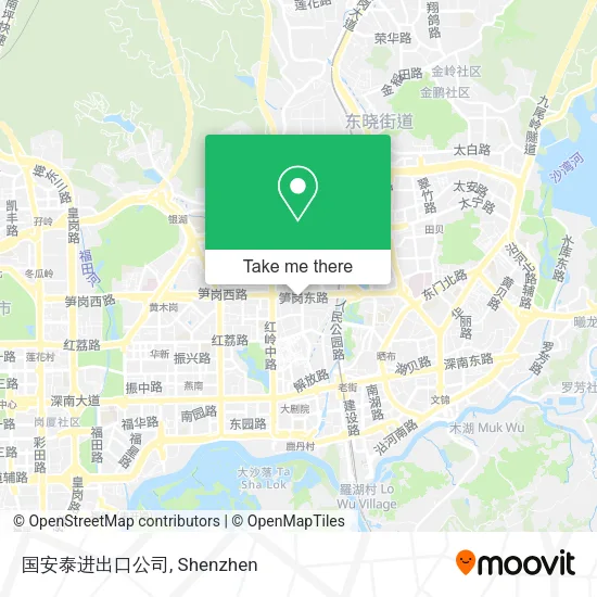 国安泰进出口公司 map