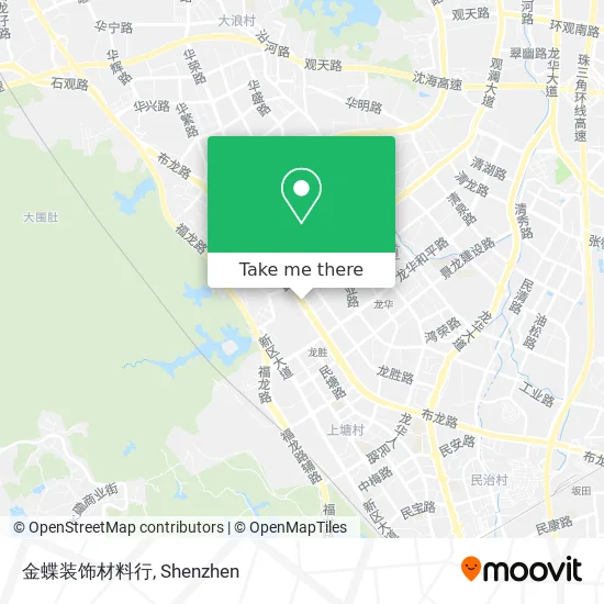 金蝶装饰材料行 map