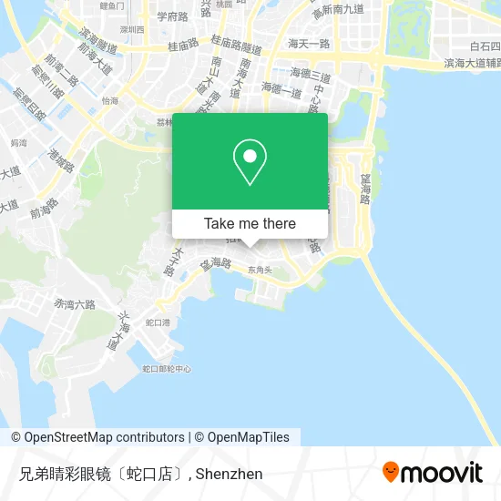 兄弟睛彩眼镜〔蛇口店〕 map