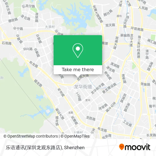 乐语通讯(深圳龙观东路店) map