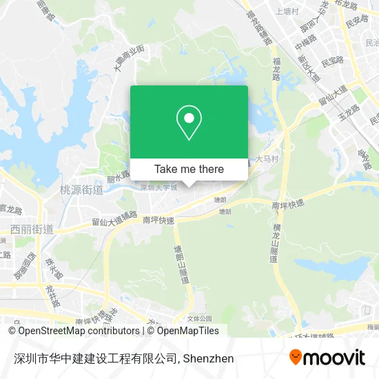 深圳市华中建建设工程有限公司 map