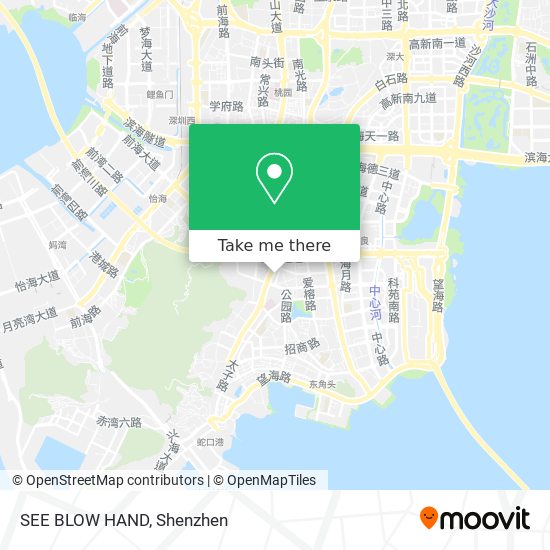 SEE BLOW HAND map