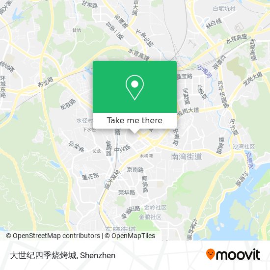 大世纪四季烧烤城 map