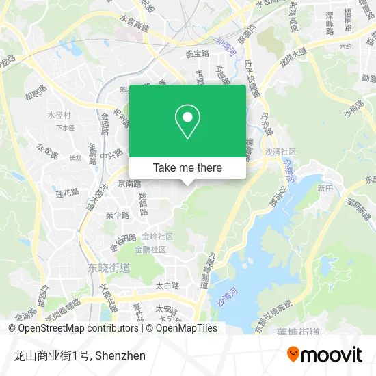龙山商业街1号 map