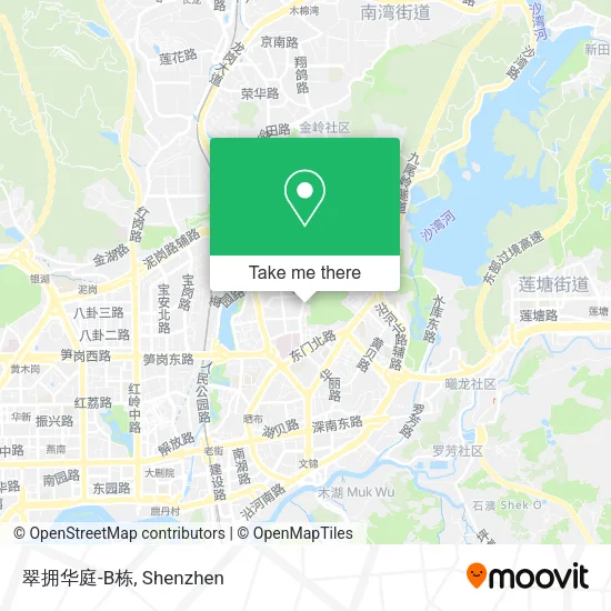 翠拥华庭-B栋 map