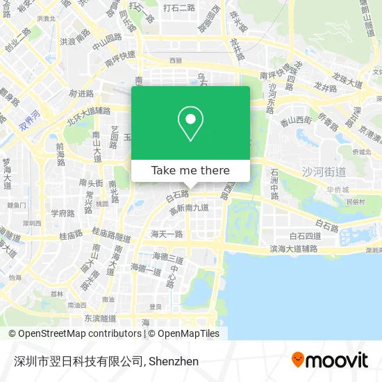 深圳市翌日科技有限公司 map