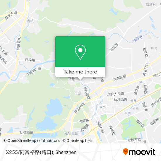 X255/同富裕路(路口) map