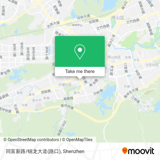 同富新路/锦龙大道(路口) map