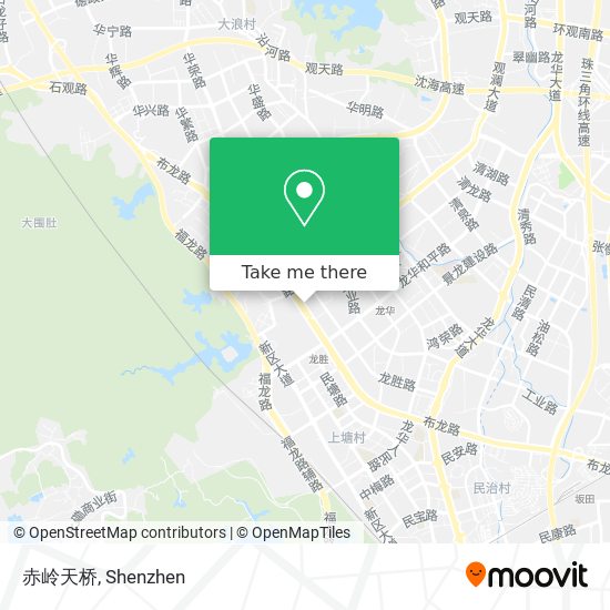 赤岭天桥 map
