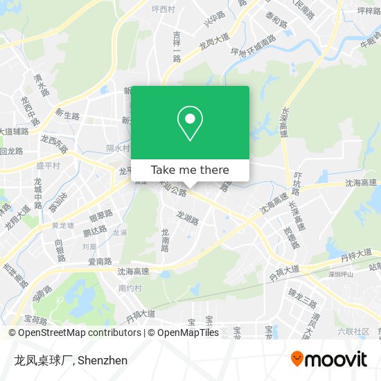 龙凤桌球厂 map