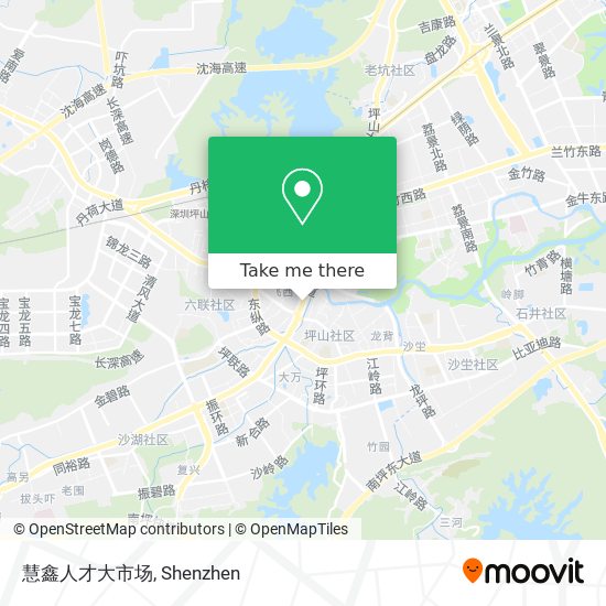 慧鑫人才大市场 map