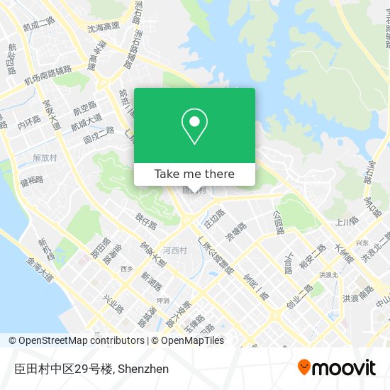 臣田村中区29号楼 map