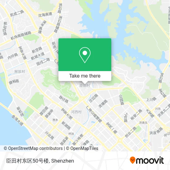 臣田村东区50号楼 map