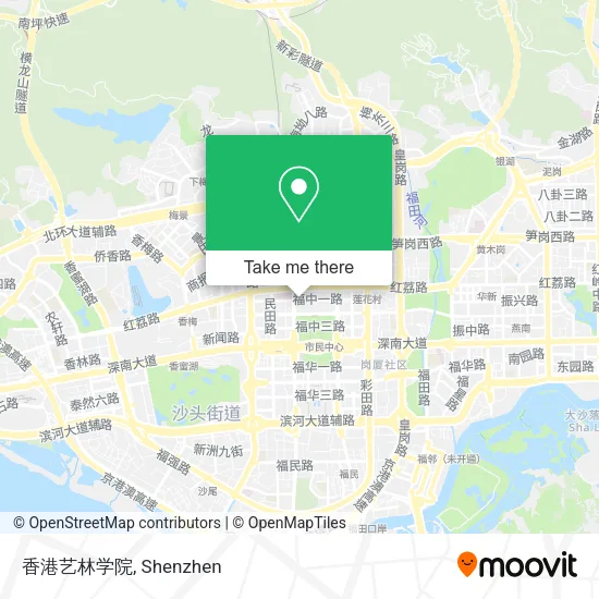 香港艺林学院 map