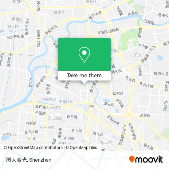 国人激光 map