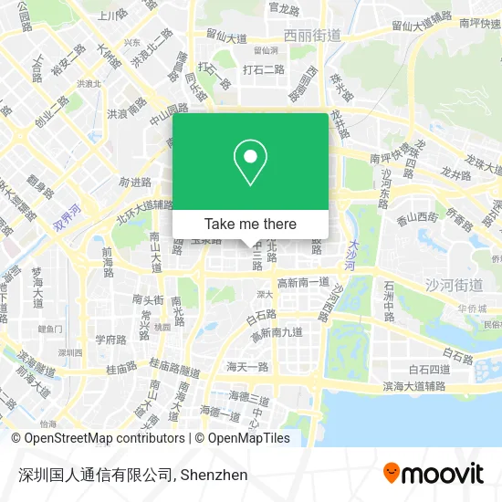 深圳国人通信有限公司 map