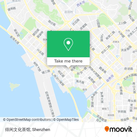 得闲文化茶馆 map