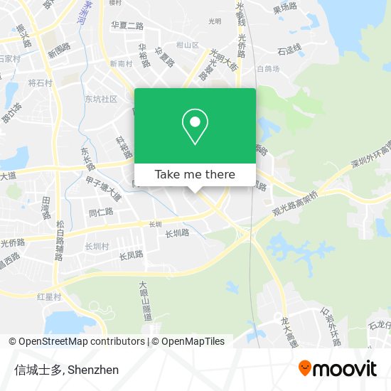 信城士多 map