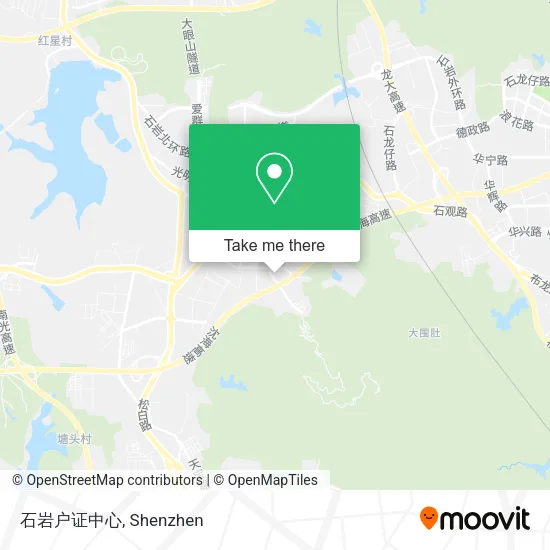 石岩户证中心 map