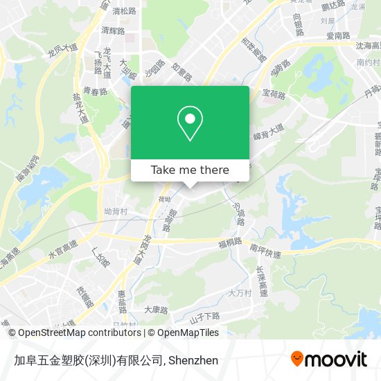加阜五金塑胶(深圳)有限公司 map