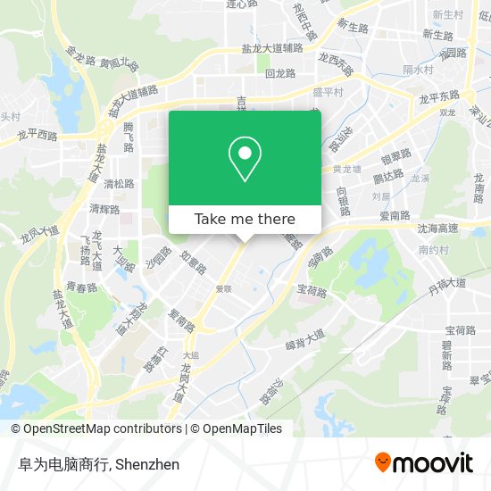 阜为电脑商行 map