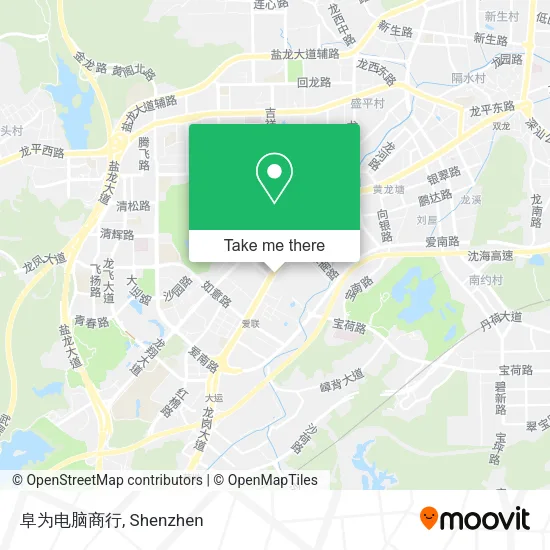 阜为电脑商行 map