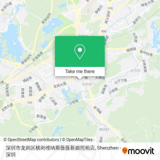 深圳市龙岗区横岗维纳斯薇薇新娘照相店 map