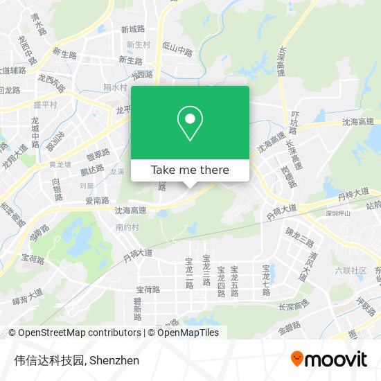 伟信达科技园 map