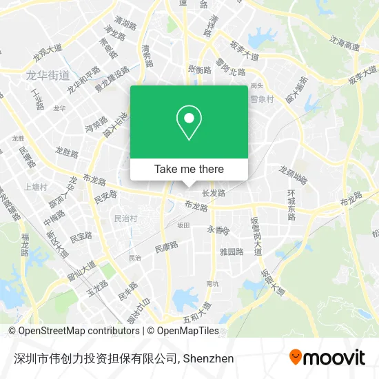深圳市伟创力投资担保有限公司 map