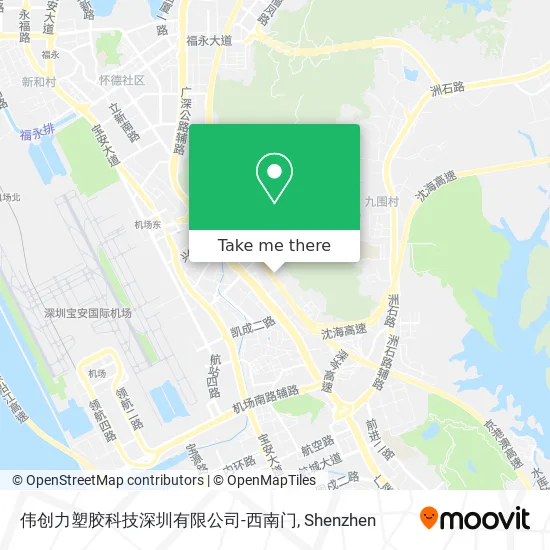 伟创力塑胶科技深圳有限公司-西南门 map