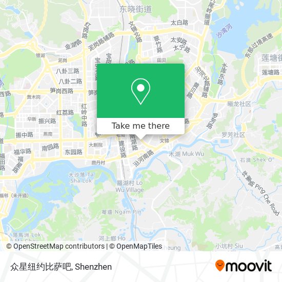 众星纽约比萨吧 map