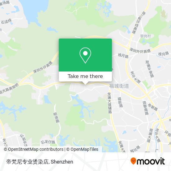 帝梵尼专业烫染店 map