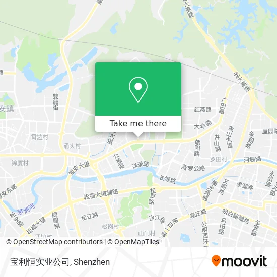宝利恒实业公司 map