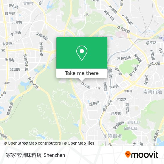 家家需调味料店 map