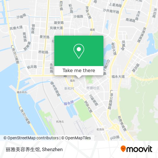 丽雅美容养生馆 map
