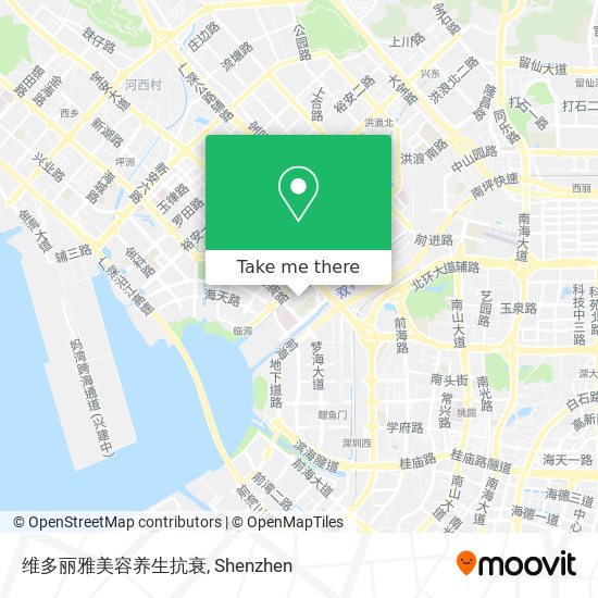 维多丽雅美容养生抗衰 map