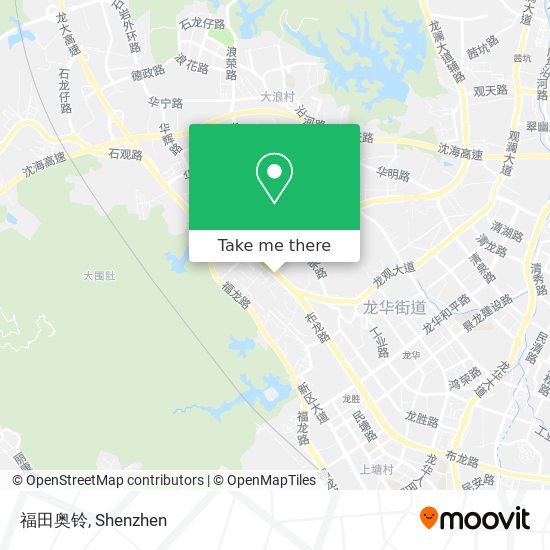 福田奥铃 map