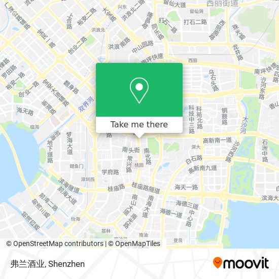 弗兰酒业 map