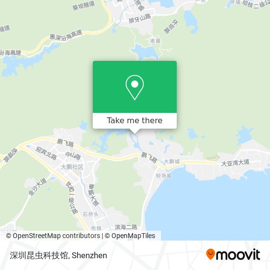 深圳昆虫科技馆 map