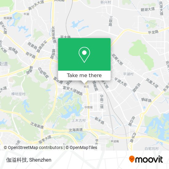 伽溢科技 map